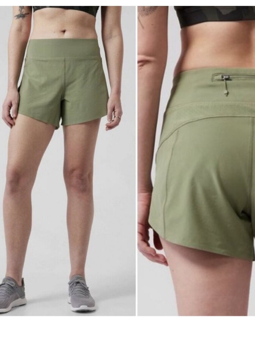 Athleta run with it 3.5” shorts